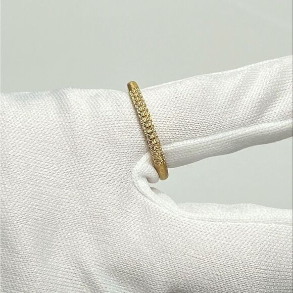 Dean Davidson Signature 22K Gold-Plated & White Topaz Ring - Picture 6 of 10